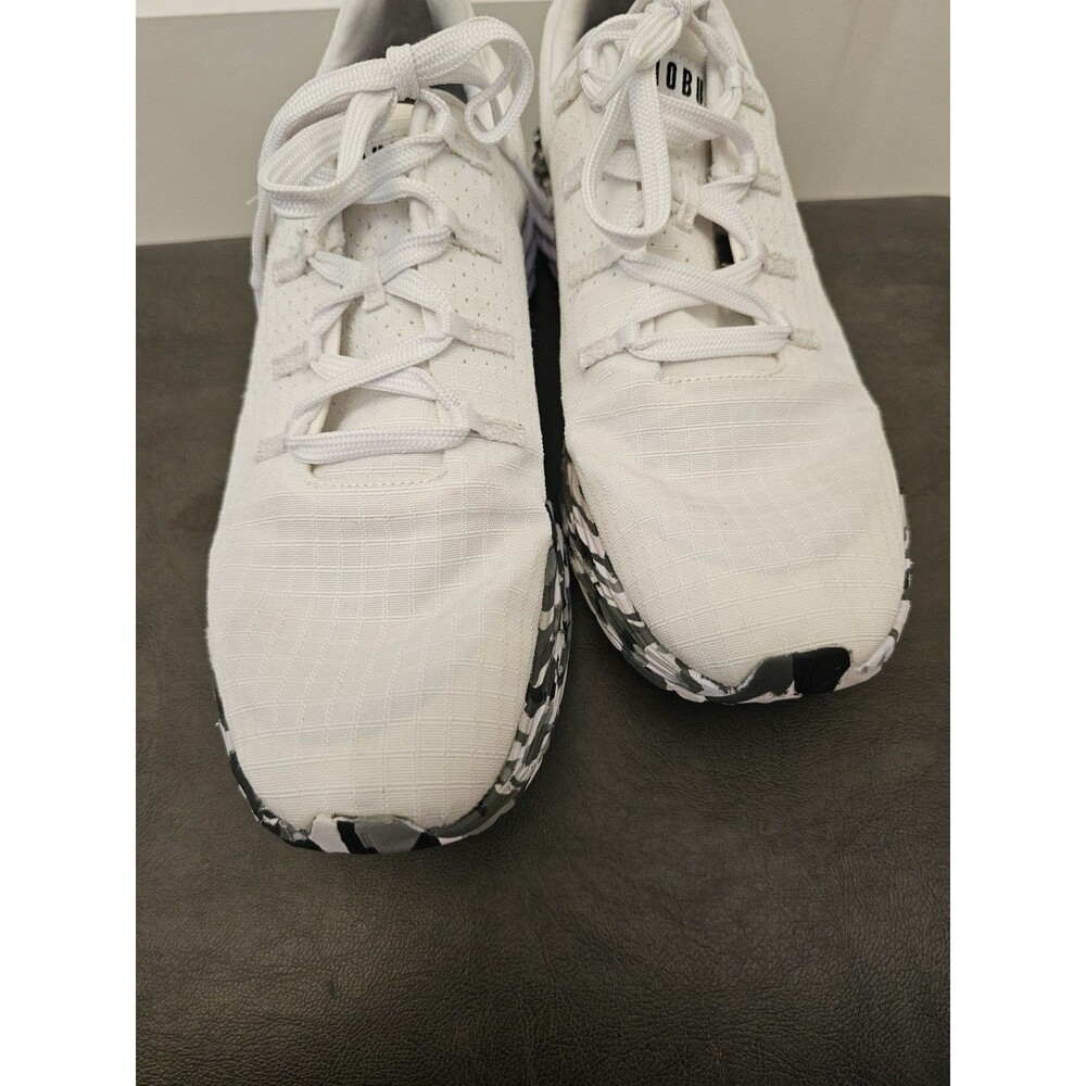 NOBULL Womens White Camo Knit Trainer Crossfit Gym Shoes Size 9 M / W 7.5 - Picture 3 of 11
